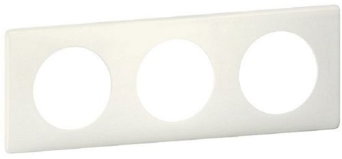 Рамка универсальная Legrand Celiane 3-м. белая перкаль фото Рамка универсальная Legrand Celiane 3-м. белая перкаль картинка